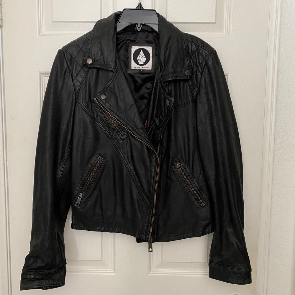 Volcommunity Collection Genuine Leather jacket